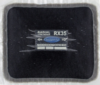 Пластир кордовий RX 35 125x150 мм BESTPATCH
