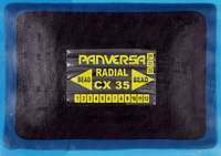 Пластир радіальный  СХ35 121х172 мм 4 ш/к PANVERSA